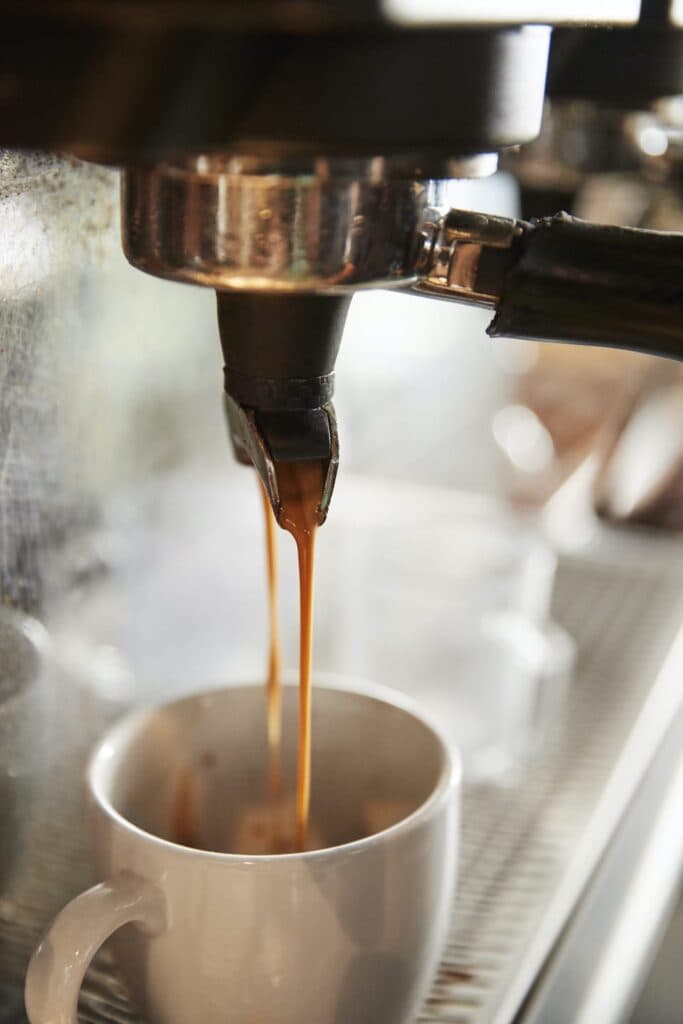 Espresso proaspăt extras la NOYA
